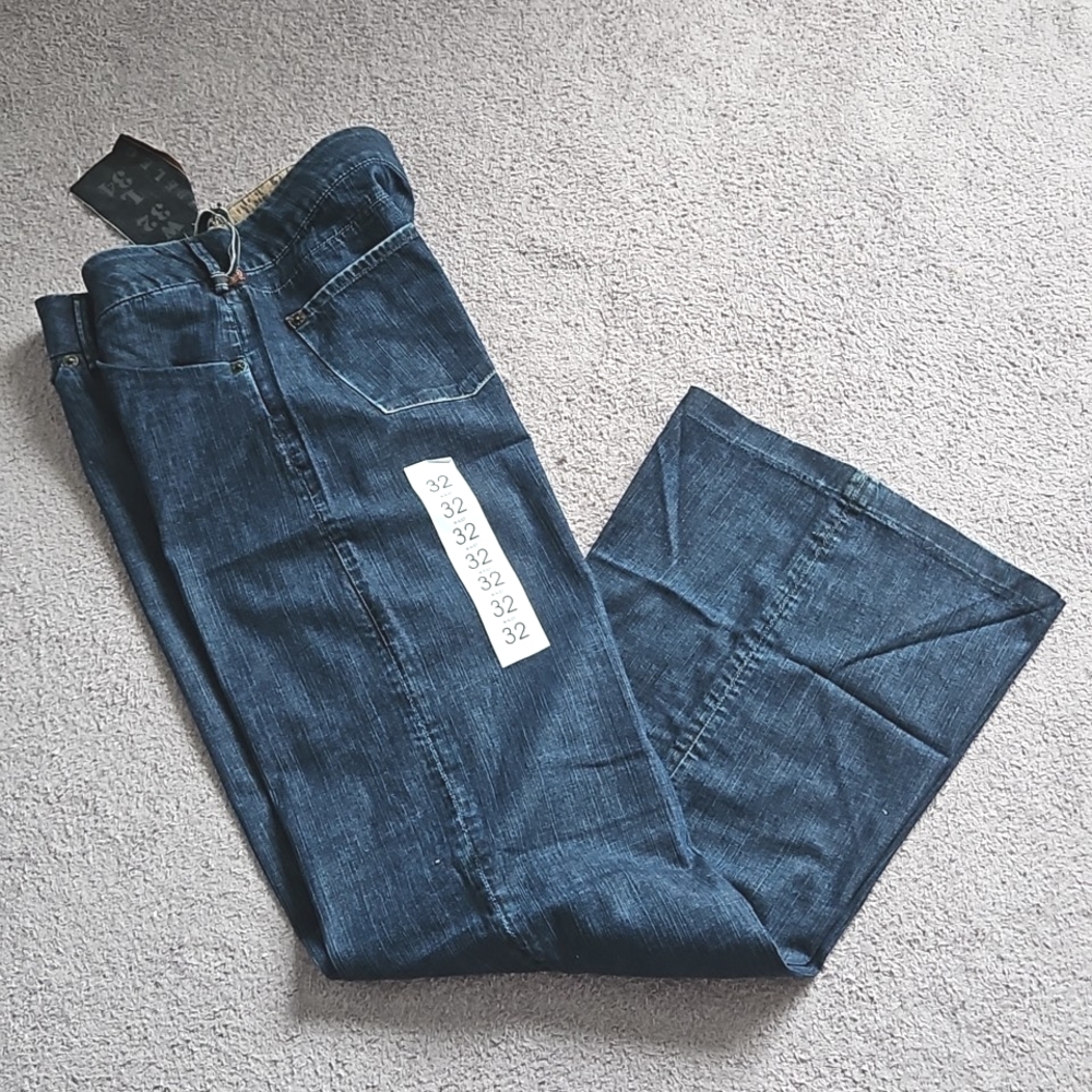 1921 wide leg low rise women's jeans